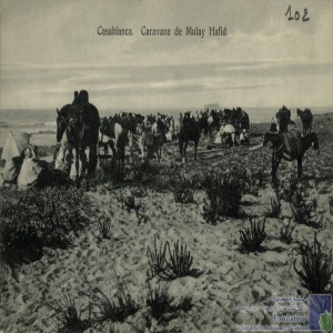 Casablanca - caravane de Mulay Hafid