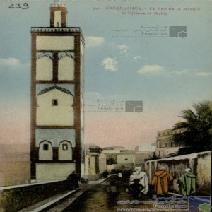 Casablanca - la Rue de la Marine et Djemaa el Kebir