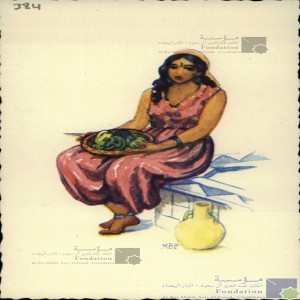 Jeune femme d\'Alger