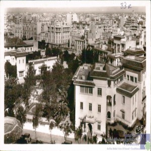 Casablanca - vue générale et le Bureau de la place
