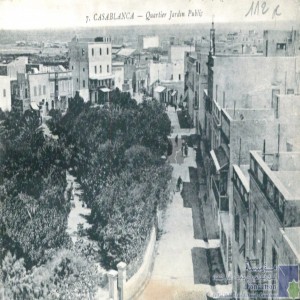 Casablanca - Quartier Jardin public