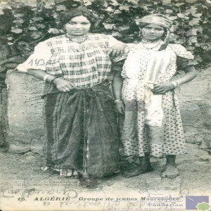 Groupe de jeunes Mauresques