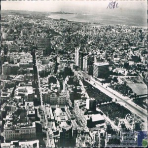 Casablanca - le bord de la Gare et l\'Avenue de la République