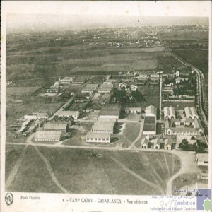 Casablanca - Camp Cazes - vue aérienne