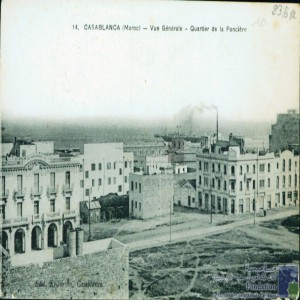 Casablanca - Quartier de la Foncière - vue générale