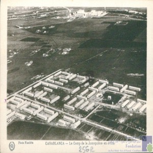 Casablanca - le Camp de la Joncquière en avion