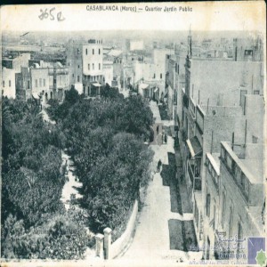 Casablanca - quartier Jardin public