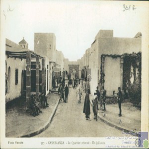 Casablanca - le Quartier réservé - un joli coin