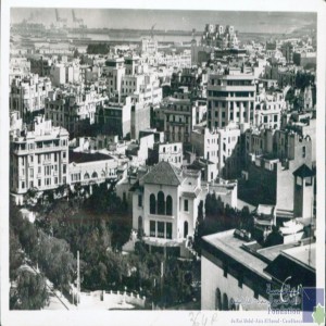Casablanca - panorama de la ville, vue prise des Services municipaux
