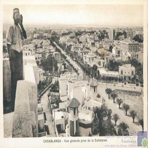 Casablanca - vue générale prise de la Cathédrale