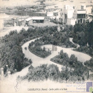 Casablanca - Jardin public et la rade