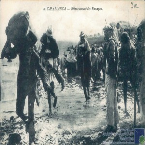Casablanca - débarquement des passagers