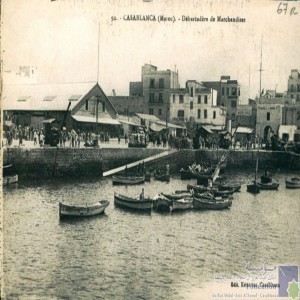 Casablanca - débarcadère de marchandises