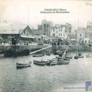 Casablanca - débarcadère de marchandises