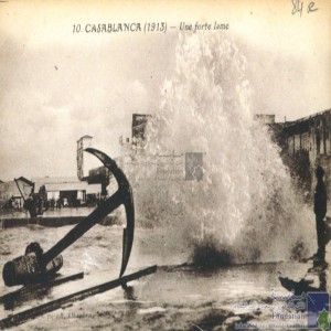 Casablanca (1913) - une forte lame