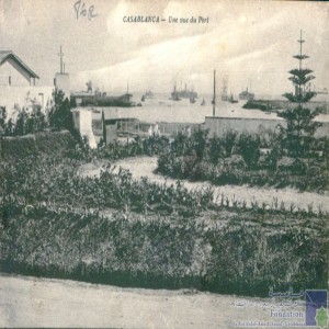 Casablanca - une vue du port