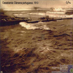 Casablanca - darsena portuguesa, 1913