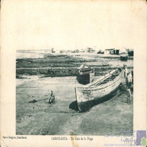 Casablanca - un coin de la plage
