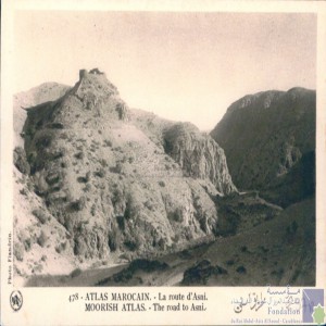 Atlas marocain - la route d\'Asni