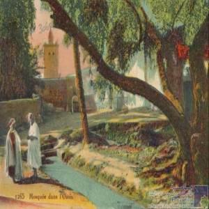 Mosquée dans l\'oasis