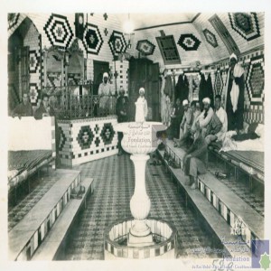 Intérieur d\'un bain maure