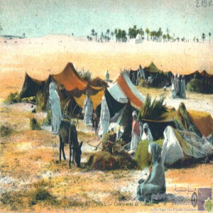 Campement de nomades