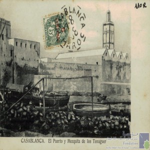 Casablanca - el puerto y mezquita de los Tenaguer