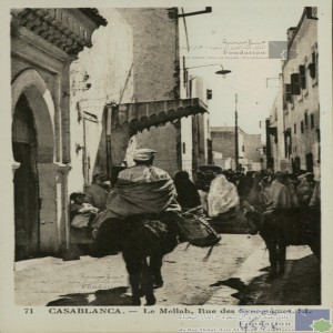 Casablanca - le Mellah, Rue des Synagogues