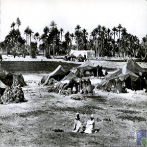Campement de nomades