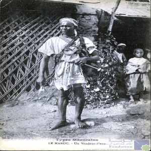 Types marocains - un vendeur d\'eau