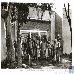 Casablanca - Derb-Sultan - la fontaine