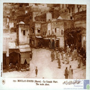 Moulay-Idriss - la grande place