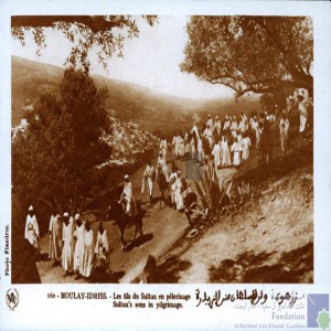 Moulay-Idriss - les fils du Sultan en pèlerinage
