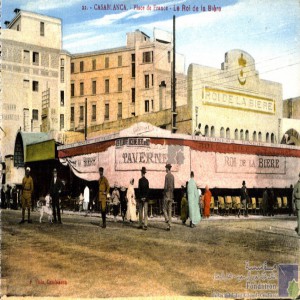 Casablanca - Place de France - le Roi de la bière