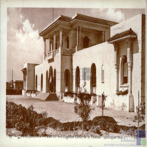 Casablanca - Palais de la Délégation civile de la Thaouia (Bousquet arch.)