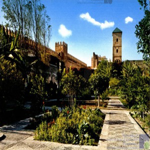 Rabat - les jardins des Oudaïas
