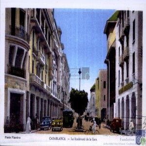 Casablanca - le Boulevard de la Gare