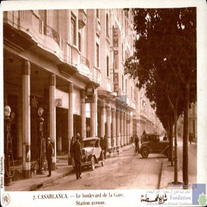 Casablanca - le Boulevard de la Gare