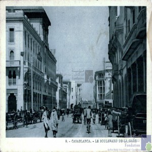 Casablanca - le Boulevard de la Gare