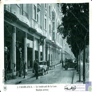 Casablanca - le Boulevard de la Gare