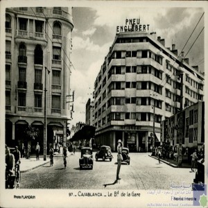 Casablanca - le Boulevard de la Gare
