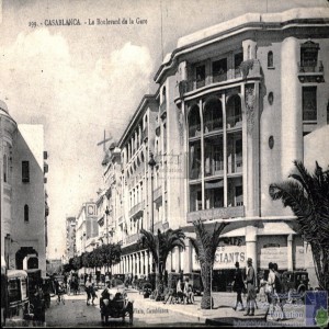 Casablanca - le Boulevard de la Gare