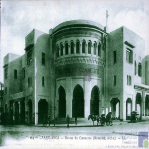 Casablanca - Bourse du commerce (Bousquet, archit.)