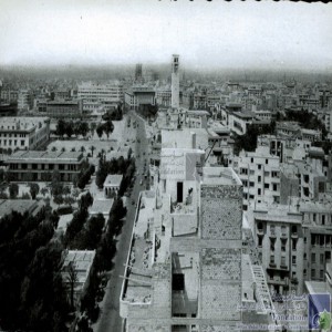 Casablanca - vue vers les bâtiments municipaux et le port