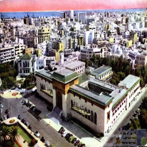 Casablanca - le Palais de Justice, Place Lyautey (arch. Marrast)