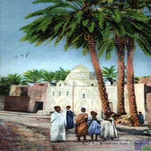 Le marabout dans l\'oasis