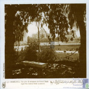Casablanca - vue prise du monument du général Drude