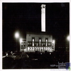 Casablanca la nuit - Place Lyautey - jardins et Services municipaux