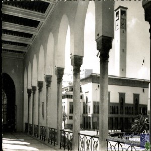 Casablanca - les arcades du Palais de Justice et les Services municipaux