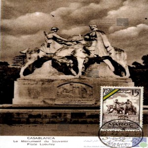 Casablanca - le monument du souvenir, Place Lyautey